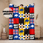 One Buffalo Seamless | Repeating Pattern