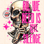 All We Need is Love(Silence) : PNG | MAY2024