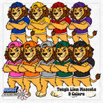 Tough Mascots | 22 Mascots Sets - 9 Colors PLUS BONUS Mascot | Google Drive Access |  Clipart | Aug26