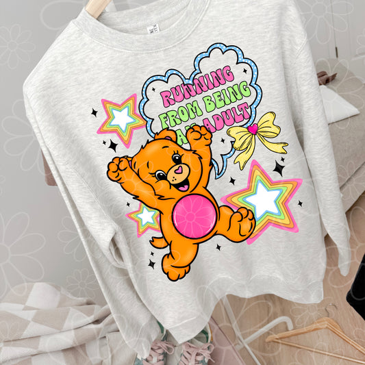 Running From Adulthood | PNG | FDD