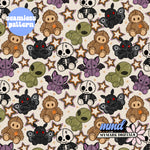 Boo Halloween Plushy Characters Seamless - | Repeating Pattern  | July 2026