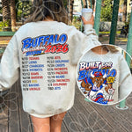 SEMI EXCLUSIVE - NO PRINTERS -| Built For Buffalo Inaugural Schedule | FRONT & BACK | 4 PNGs
