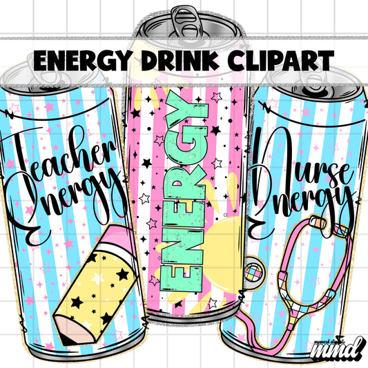 ENERGY DRINK CLIPART