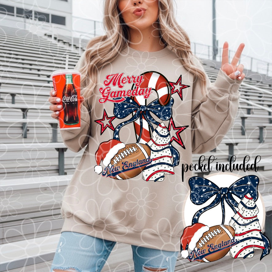 Merry Gameday | Pocket Included | Multiple Options | November 25'
