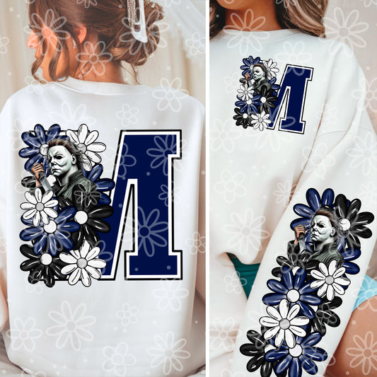 MM Half Floral : Sleeve Set : PNG