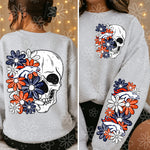 PRO FOOTBALL SERIES - Skull Half Floral