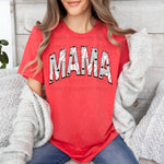 Mama : Baseball : Faux Sequin : PNG : Digital Download