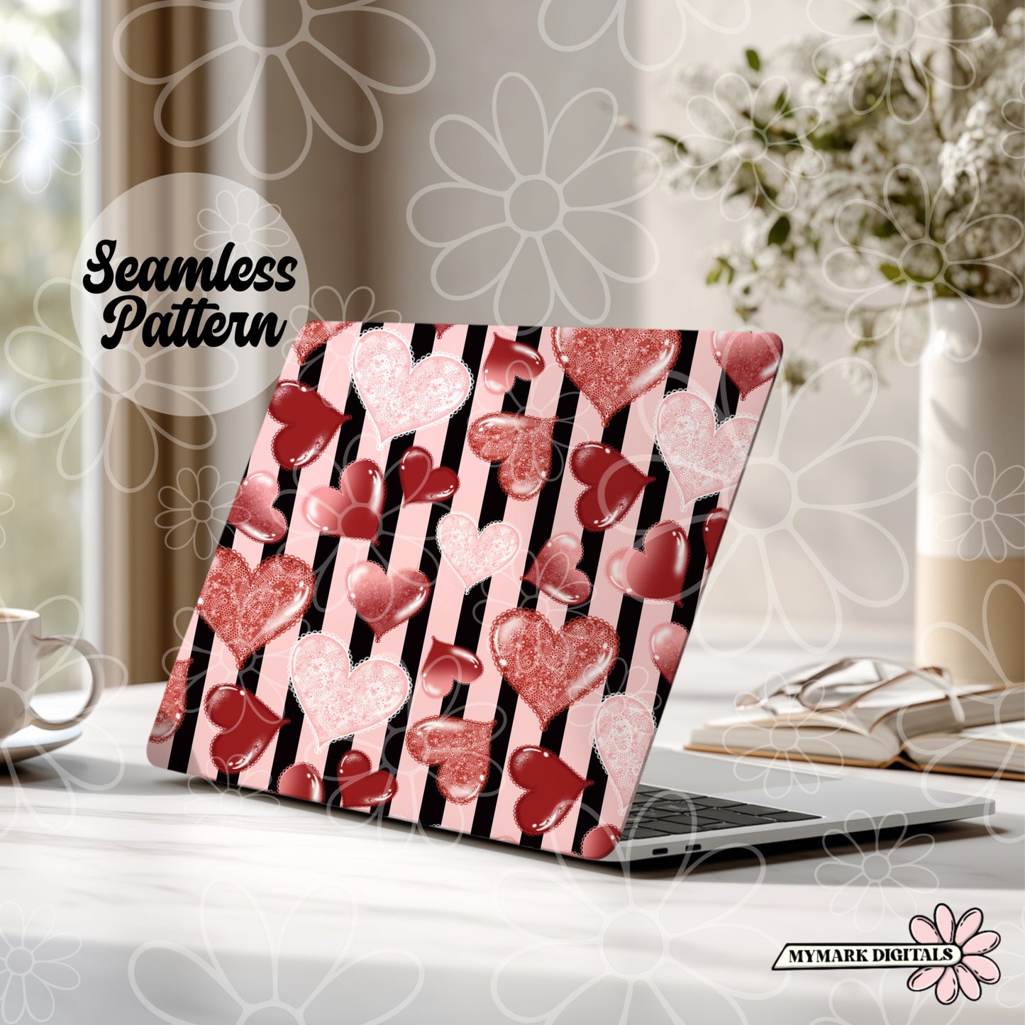 Lace Heart Seamless  | Jan 26'