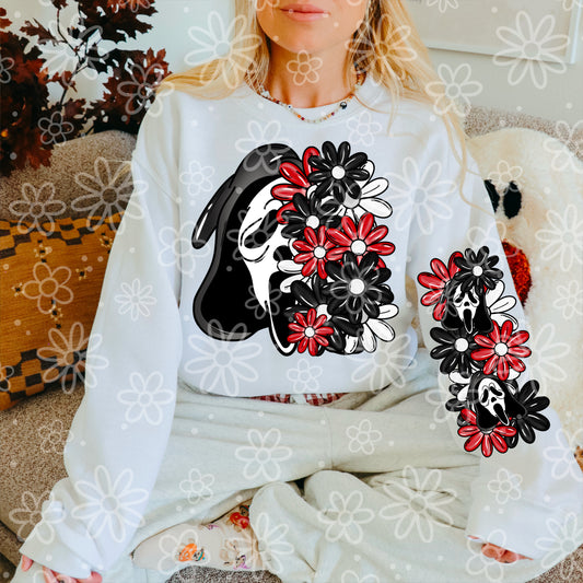 GF Half Floral : Sleeve Set : PNG