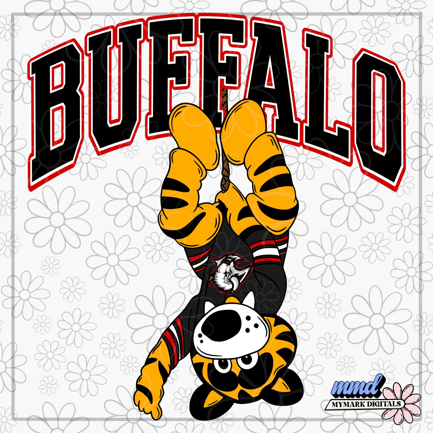 Buffalo Hockey Rafters Sabretooth Goat | PNG |