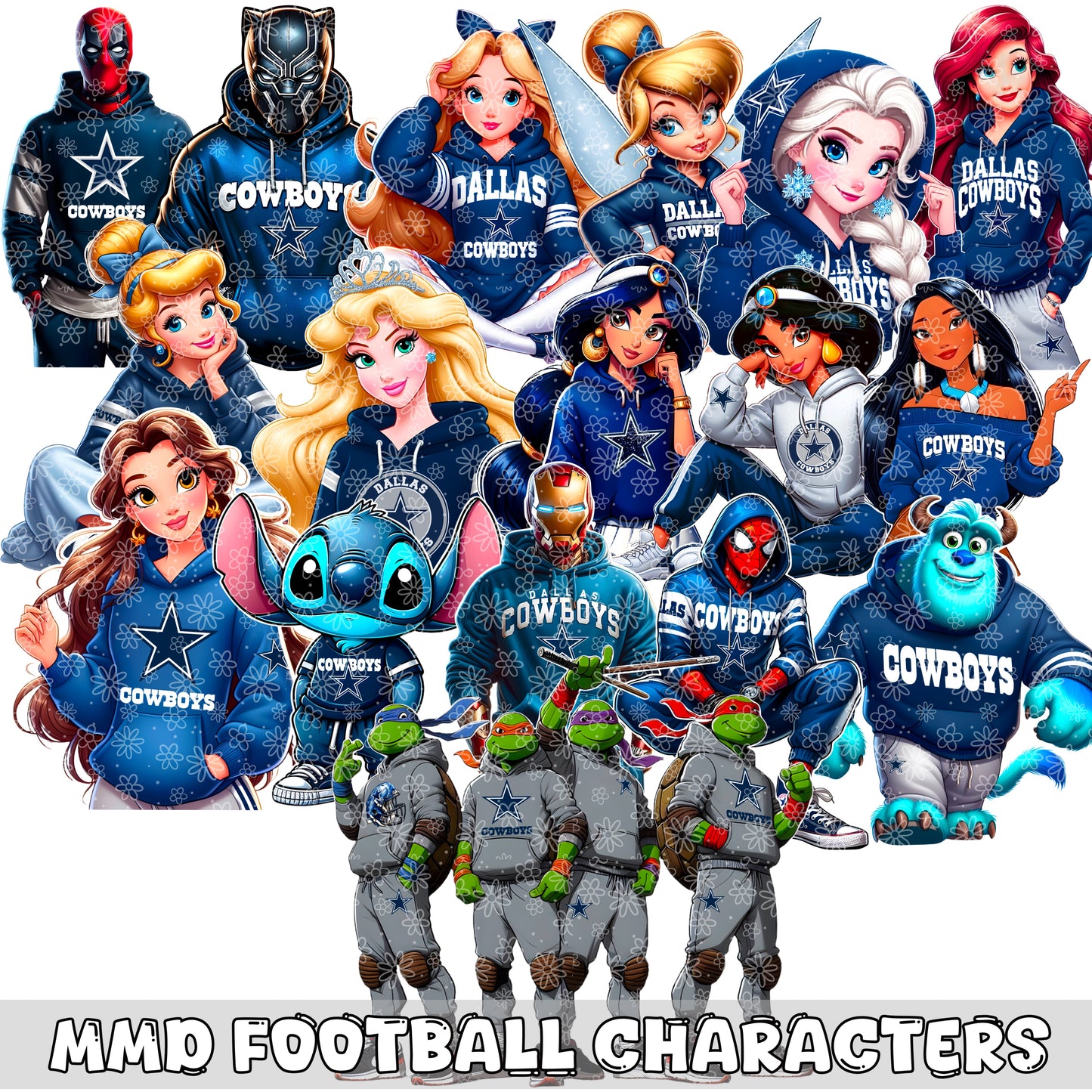 Sport Characters | PNG | Can be used as Clipart