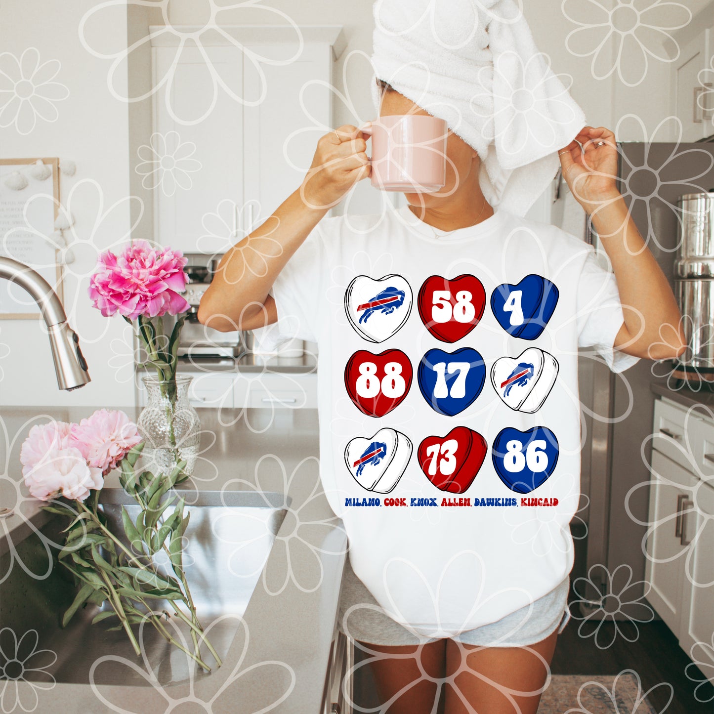 Conversation Heart Players | Multiple Options | PNG