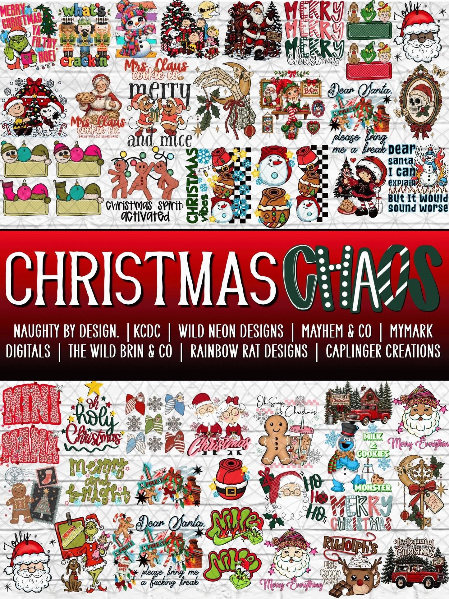 Christmas Chaos Collab | 8 Designers | Mega Collab