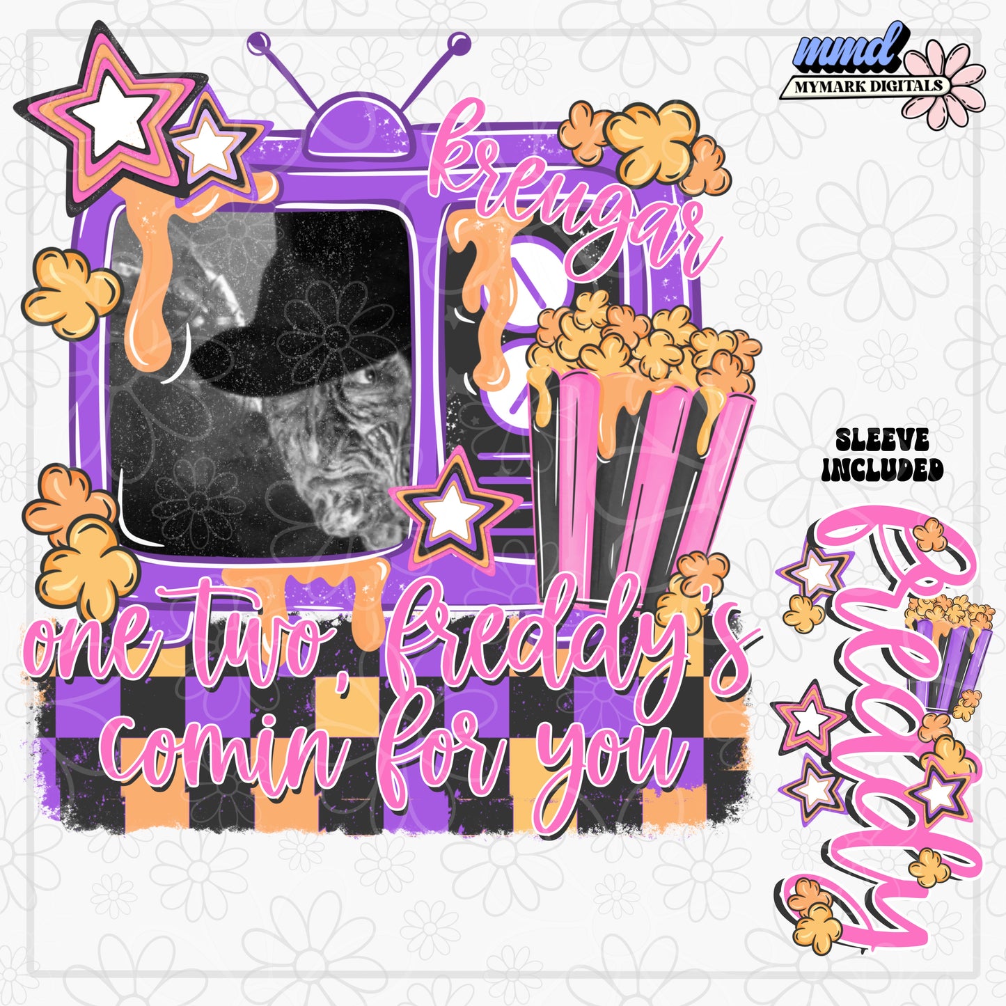 Dreams Are Comin For You Retro TV Sleeve PNG