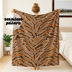 Fall Zebra Print Seamless | Repeating Pattern  | July 2026