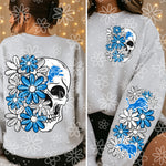 PRO FOOTBALL SERIES - Skull Half Floral