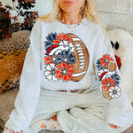 Glitter Half Floral Football Sleeve Combo | Aug / Sept 2025
