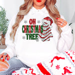 Oh Christmas Tree : Faux Embroidery PNG