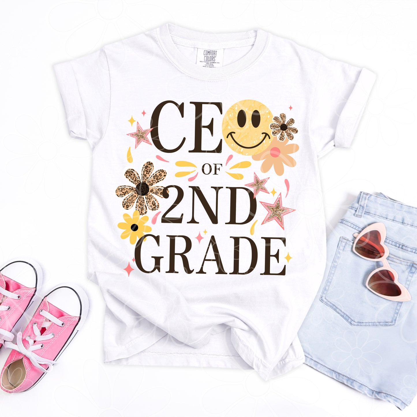 CEO of School - Multiple Grade Options - Bundle Option | PNG