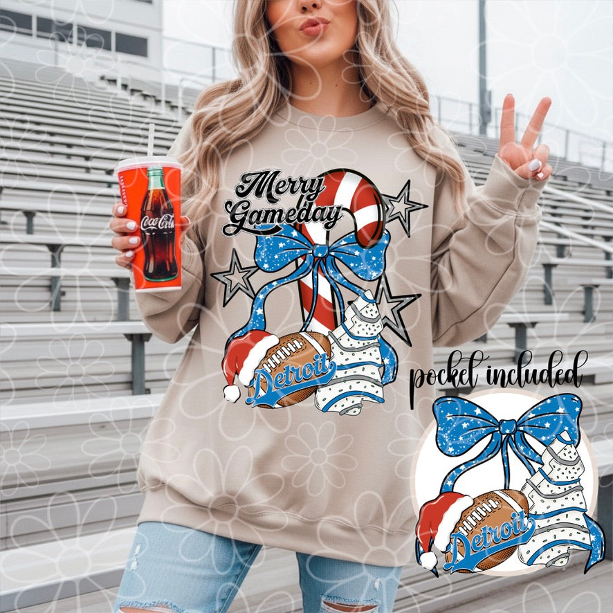 Merry Gameday | Pocket Included | Multiple Options | November 25'