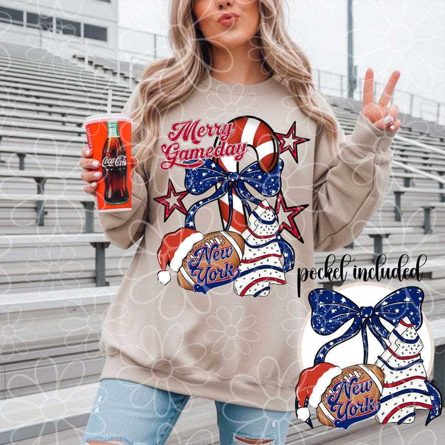 Merry Gameday | Pocket Included | Multiple Options | November 25'