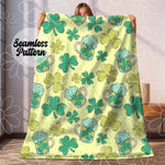 Green Beer Seamless | Repeating Pattern | January 2025