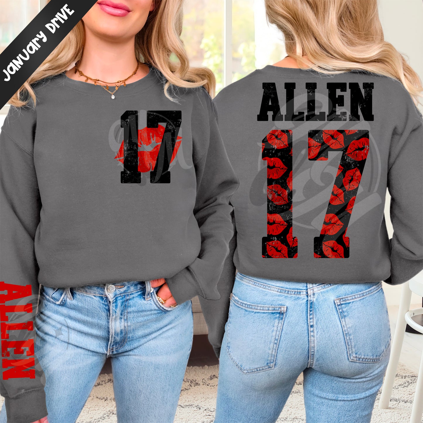 17 ALLEN | BUFFALO LIPS | 4 Digitals Included Per Color Option | January 2025