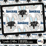 Sport Bunny Seamless | MULTIPLE SPORT OPTIONS | Repeating Pattern | FDD