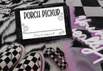 Porch Pickup Happy : Thermal Label Design: 4x6 : PNG