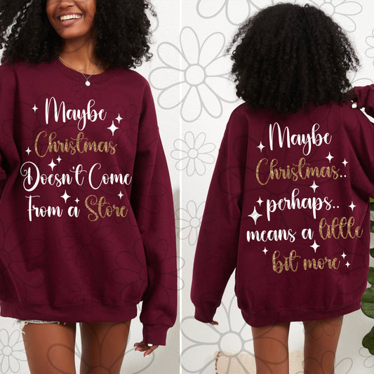 Christmas Means A Little More PNG