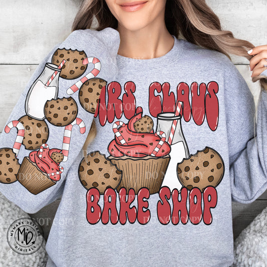 Mrs Clais Bake Shop : Sleeve Combo : PNG