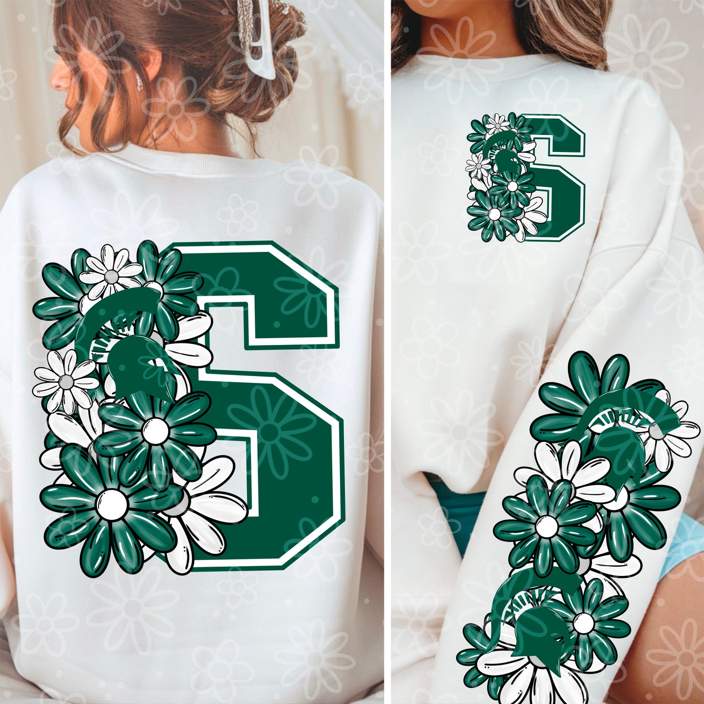 COLLEGE SERIES - Varsity Half Floral