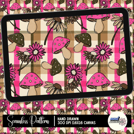 Spring Plaid Seamless | Repeating Pattern | February 26
