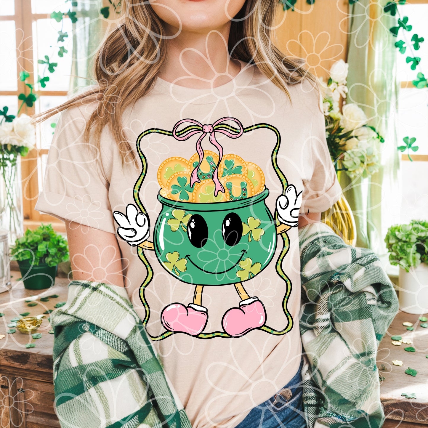 Groovy Pot of Gold | PNG | January 2025