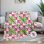 Neon Flower Retro  : Seamless Design