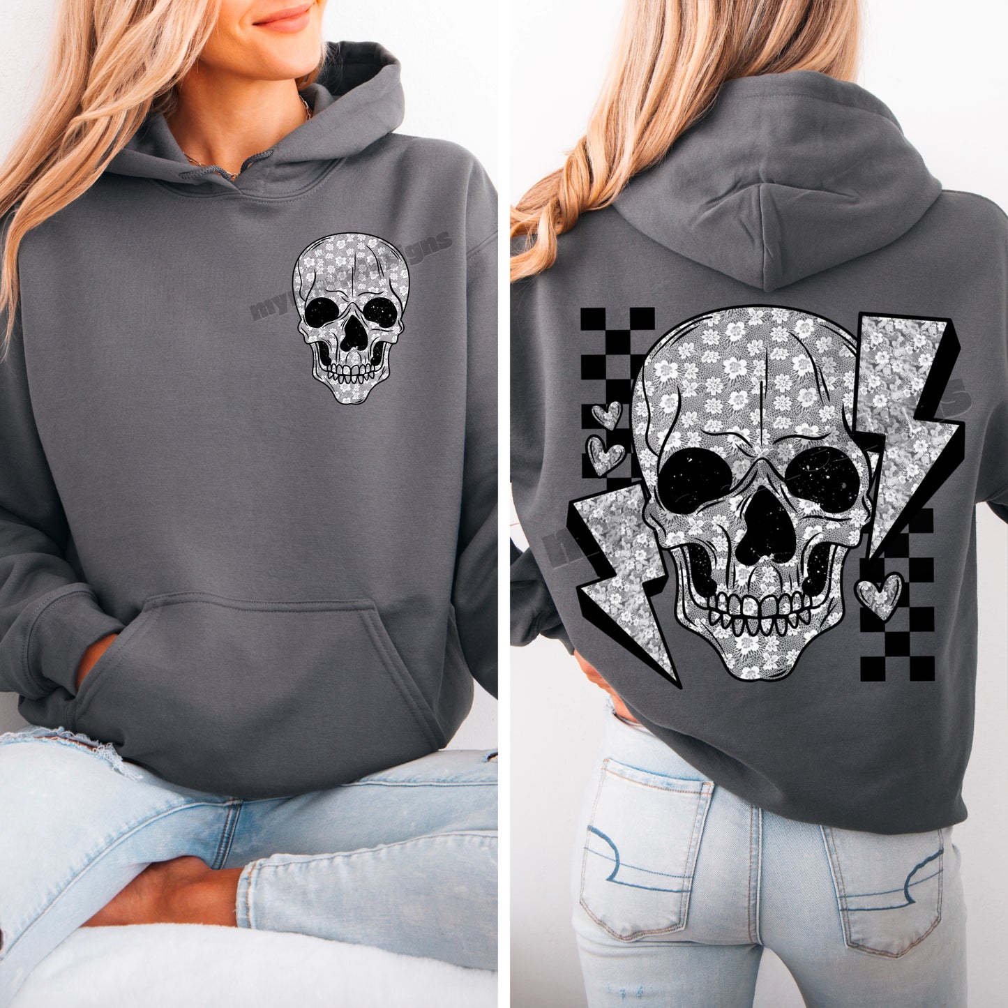 Lace Skull | Both Designs Included | February 2025