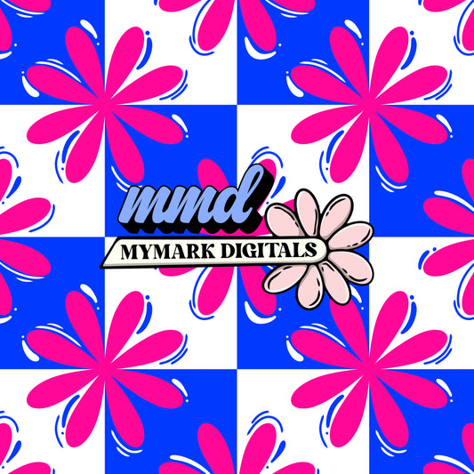 Floral Neon Seamless | Swim Safe | Repeating Pattern | February 26