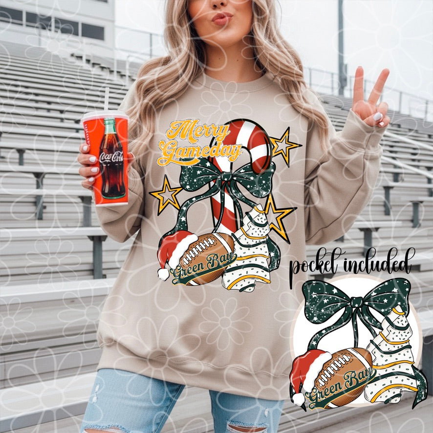 Merry Gameday | Pocket Included | Multiple Options | November 25'