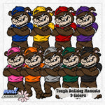 Tough Mascots | 22 Mascots Sets - 9 Colors PLUS BONUS Mascot | Google Drive Access |  Clipart | Aug26