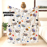 Buffalo Sports Ghosties Seamless | Repeating Pattern