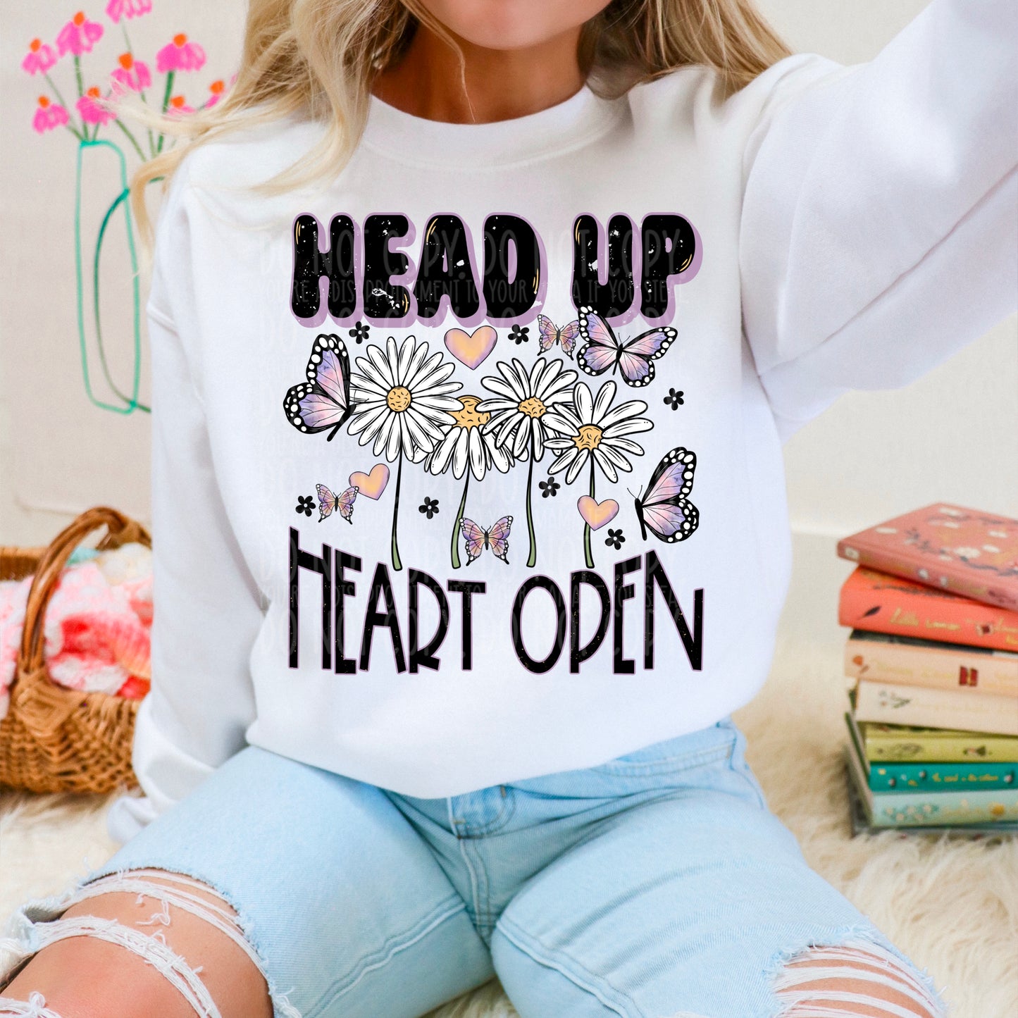 Head Up, Heart Open :  PNG