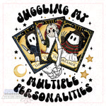 Multiple Personalities Tarot Cards  PNG | June 2026