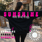 Sunshine & Boat Days Wingspan Big Back | PNG | FDD