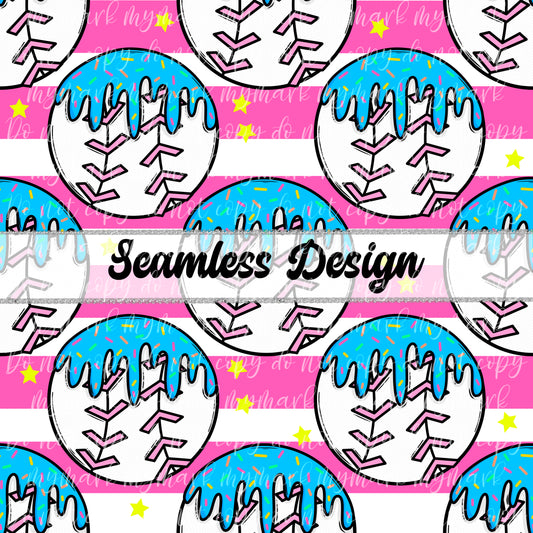Drip Baseball | Seamless Design | May 2025