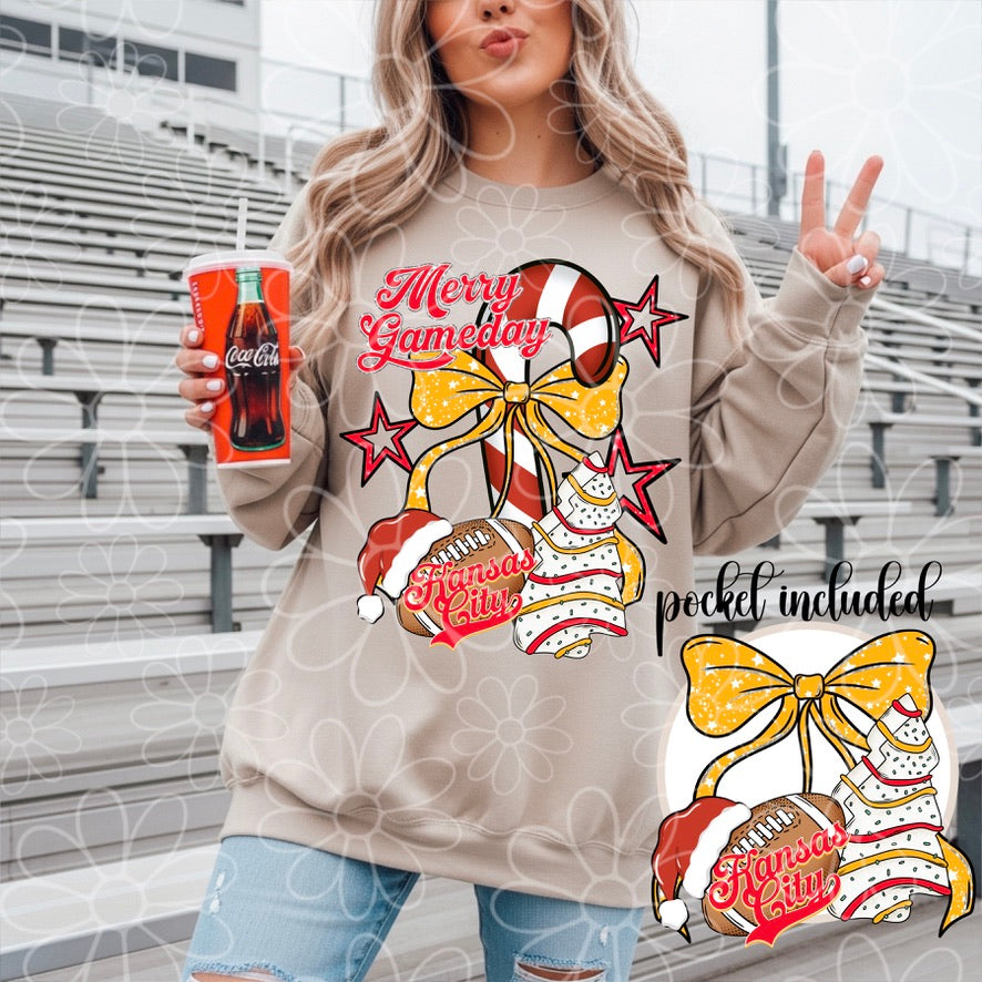 Merry Gameday | Pocket Included | Multiple Options | November 25'