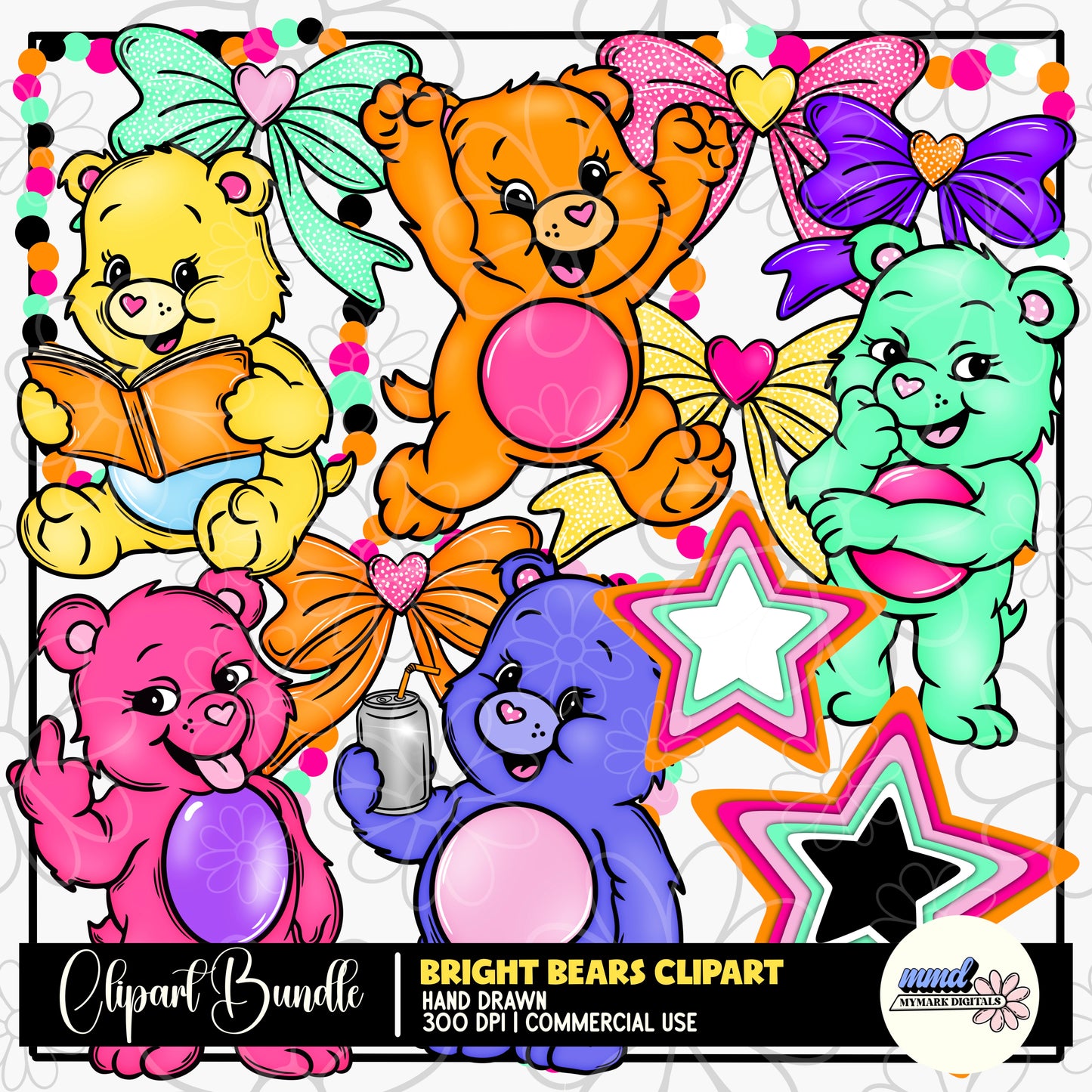 Bright Bear Clipart | FDD