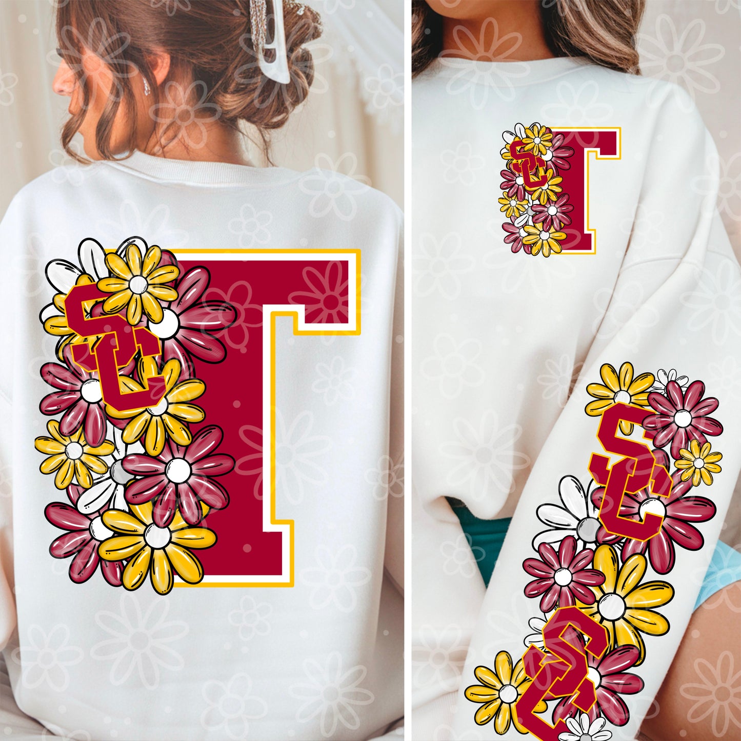 COLLEGE SERIES - Varsity Half Floral