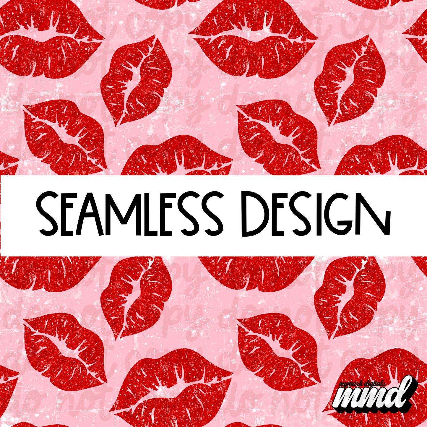 Distressed Lips | Seamless | 2 Color Options | Jan 2025