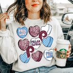 Conversation Heart Teams | Multiple Options | PNG