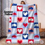 Buffalo Checker Valentine Seamless | 3 PNGS | Jan 26'